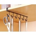 thumbnail image 1 of YUEHAO Hooks Clearance Kitchen Storage Rack Cupboard Hanging Hook Hanger Chest Storage Organizer Holder Black, 1 of 2