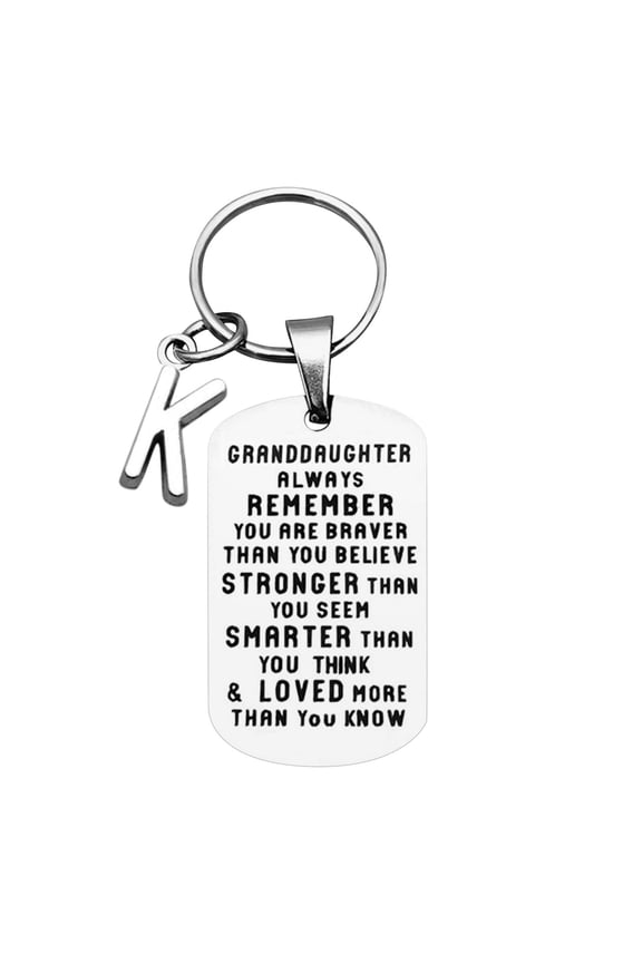 Keychains Ornaments You Christmas I Love 26 Letters My To Forget Never Keychain Granddaughter Keychains