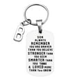 thumbnail image 1 of YUEHAO Keychains Son To 26 You I Christmas Keychain Never Ornaments Forget Letters My Love Keychains, 1 of 7