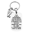 thumbnail image 1 of YUEHAO Keychains Son To 26 You I Christmas Keychain Never Ornaments Forget Letters My Love Keychains, 1 of 7