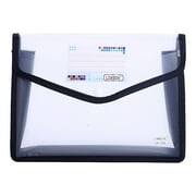 YUEHAO Office Craft Stationery Waterproof File Folder Expanding File Wallet Document Folder With Snap Button Tools