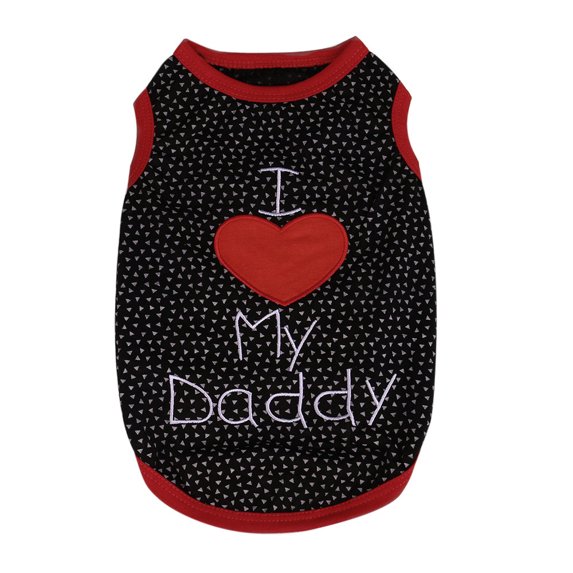 YUEHAO Pet Supplies 2017 Small Pet Dog Clothes Fashion Vest Puppy Cat Apparel Red
