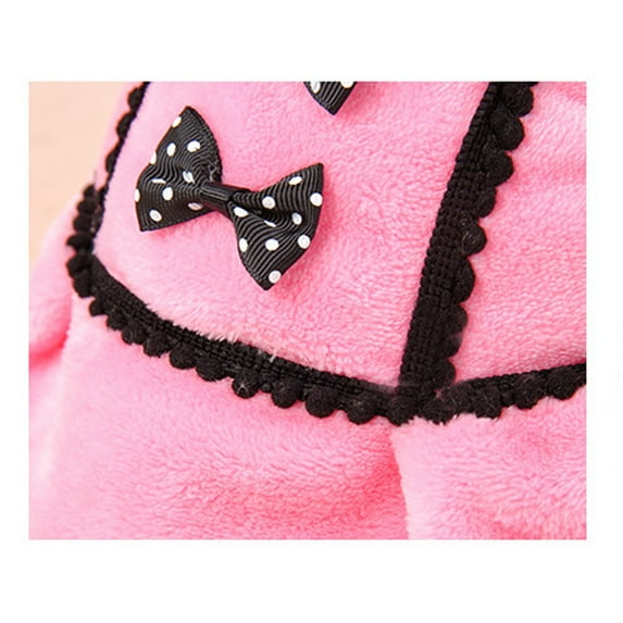 YUEHAO Pet Supplies Dog Coat Jacket Pet Supplies Clothes Winter Apparel Puppy Pink