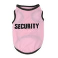 thumbnail image 1 of YUEHAO Pet Vest for Dogs New Pet Spring and Summer Breathable Security Print Vest Dog Cat Clothing Pet Dog Clothes (Pink, L), 1 of 5