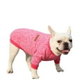 thumbnail image 1 of YUEHAO Pet Supplies Pet Dog Puppy Classic Sweater Sweater Clothes Warm Sweater Winter Hot Pink, 1 of 4