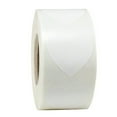 thumbnail image 1 of YUEHAO White Heart Shaped Stickers, 1 inch Decorative Love Labels for Valentine’s Day, Valentines Day Gifts, Envelopes, Award Charts, Crafting, Scrapbooking, 500 Labels Per Roll, 1 of 1