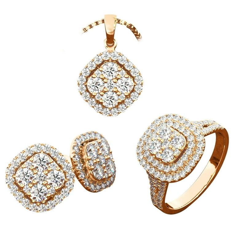 Jewelry Pendant Accessories, Zircon Pendant Earrings