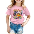 thumbnail image 1 of YUEHUA 100 Days of School Shirt for Toddler Boys Girls Kindergarten School Celebration Student T-Shirt 3-7 Years, 1 of 5