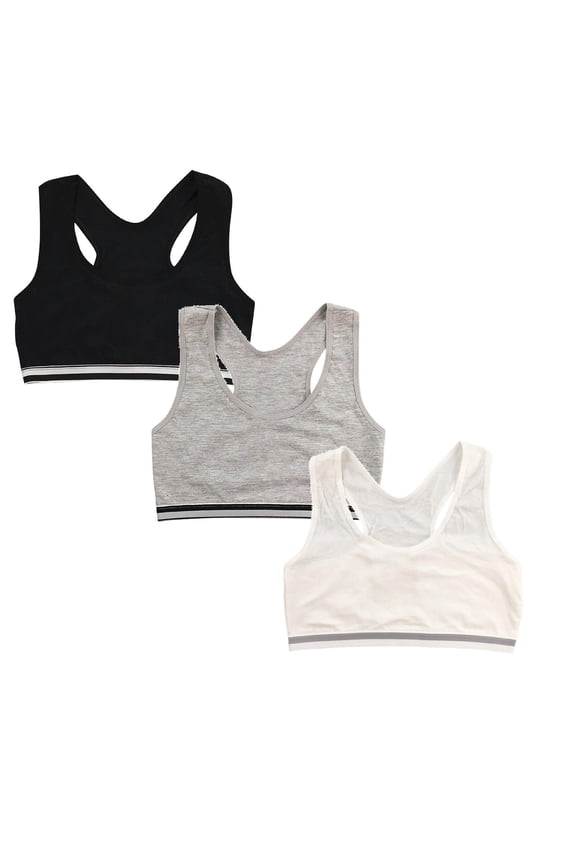 3 Pack Kids Girls Underwear Cotton Bra Vest Children Underclothes Sport Undies Clothes girls bras