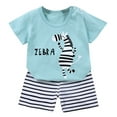 thumbnail image 1 of YUEHUA 5t Boys Summer Clothes Slim Fit Quick-Dry Solid Color Breathable Drawstring Waist Shorts 2 Pieces Kid Summer Outfits Set, 1 of 3