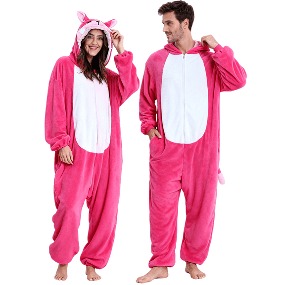YUEHUA Adult Animal Shaped Objects Design Pajama For Home Family Matching Loungewear Comfortable Hooded For Cozy Relaxation