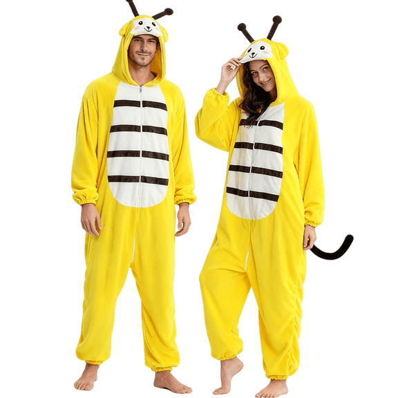 YUEHUA Adult Hooded Pajamas Design Cozy Homewear For Family Matching Theme
