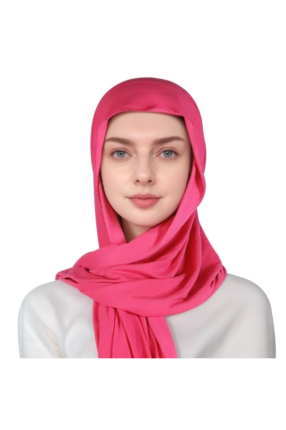 Chic Ready To Wear Hijab for Women, Muslim Adjustable Long Turban Undercap, Instant Scarf, Prayer Clothes for Girls