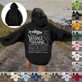 thumbnail image 1 of YUEHUA Cute Protect Our Oceans Hoodies for Women Ocean Whale Shark Hoodie Aesthetic Animal Graphic Sweatshirts Casual Fleece Pullover Tops, 1 of 6