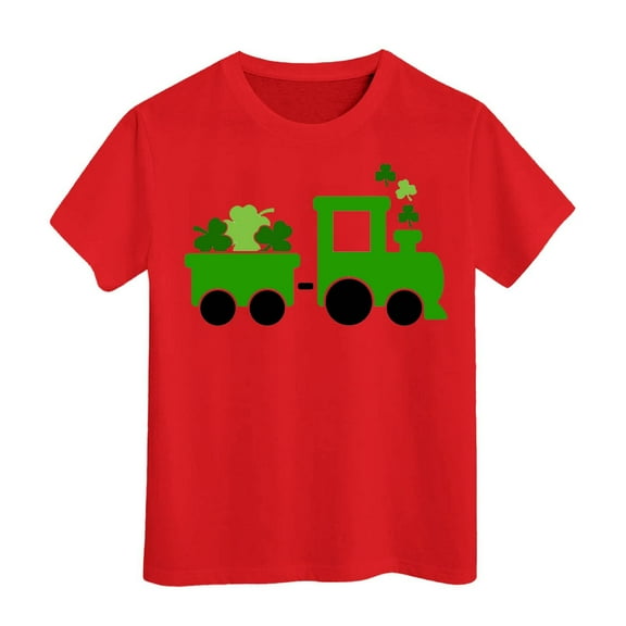 YUEHUA Girl Tops Size 16 Girls Short Sleeve Tee Summer Crewneck T Shirt Casual Fit Basic Shirts, 3-4 Years