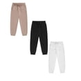 thumbnail image 1 of YUEHUA Girls Sweatpants Cotton Boys Active Joggers Soft Athletic Sweat Straight Leg Pants for Kids Youth with Drawstring, Size 4-5 Years, 1 of 4