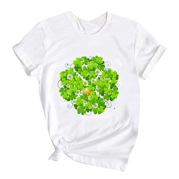 YUEHUA Girls Tees Shirts Cotton Boys Girls Soft Short Sleeve Crew Neck T Shirts Printed Children's Tops, 10-11 Years