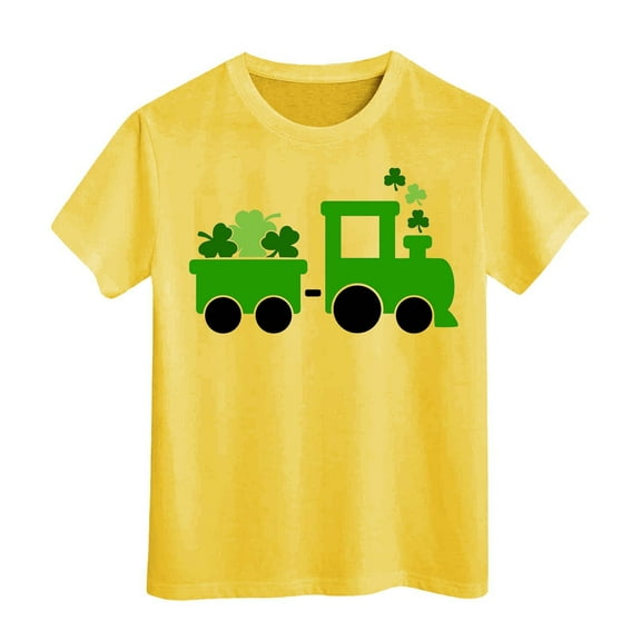 YUEHUA Girls Tops Size 14-16 Girls Short Sleeve Tee Summer Crewneck T Shirt Casual Fit Basic Shirts, 8-9 Years