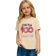 thumbnail image 1 of YUEHUA Kid Boys Girls 100th Day of School Rainbow Happy 100 Days T-Shirt, 1 of 7