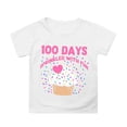 thumbnail image 1 of YUEHUA Kids 100 Days of School Shirt for Toddler Boys Girls Kids, Happy 100th Day School Celebration Soft Cotton Tee 3-7T, 1 of 4