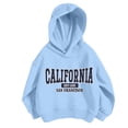 thumbnail image 1 of YUEHUA Kids Hoodie Light Weight Sweatshirt (Thin) with Pockets Long Sleeve Boys Girls Fall Spring Pullover Clothes, Size 5-6 Years, 1 of 4