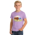 thumbnail image 1 of YUEHUA Kids' Walk for Peace Alaska Vintage T-Shirt, Boys' Casual Short Sleeve Tee, Retro Scenic Graphic Print Top for Travel, 1 of 5