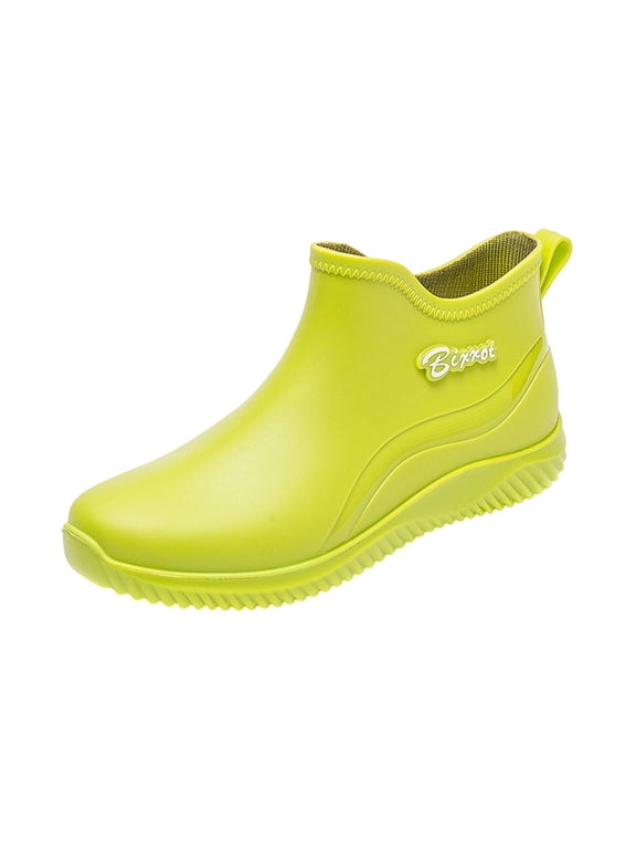 Mens Lightweight Low Top Water Shoes Hiking Camping Wading Breathable Outdoor Walking Sneakers Mens Rain Boots Rain Boots for Men Waterproof Garden Boots
