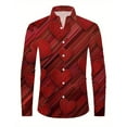 thumbnail image 1 of YUEHUA Mens Long Sleeve Shirt, Valentines Day Regular Fit Casual Button Down Shirt for Men Teens Size XS-6XL, 1 of 3