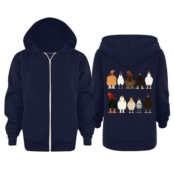 YUEHUA Toddler Boys Full Zip Hoodies Long Sleeve Hooded Sweatshirt Kangaroo Pockets Casual Solid Coats Jacket for Girls, Size 6-7 Years