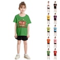 thumbnail image 1 of YUEHUA Toddler Girl Animals Graphic Shirt Cute Graphic T-Shirt Kids Boho Short Sleeve Tees Summer Casual Tops, 1 of 4