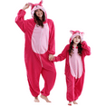 thumbnail image 1 of YUEHUA Women Men Fox Onesie Pajama Family Matching Christmas Pajamas Unisex Adult Plush Animal Sleepwear Jumpsuit Christmas Gift for Dad Mom, XL, 1 of 12