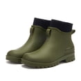 thumbnail image 1 of YUEHUA Womens Rain Boots, Autumn Winter Suede Solid Color Pointed Boots, Warm Casual Boots, Rain Boots for Women, Womens Rain Boots Mid Calf, Lightweight Comfortable Outdoor Rain Shoes, 1 of 7