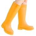 thumbnail image 1 of YUEHUA Womens Rain Boots Fashionable Short Boots for Women Rainy Days Trendy Design with Sole All Seasons Waterproof Lightweight Anti- Garden Boots, 1 of 6