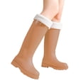 thumbnail image 1 of YUEHUA Womens Rain Boots Fashionable Short Boots for Women Rainy Days Trendy Design with Sole All Seasons Waterproof Lightweight Anti- Garden Boots, 1 of 9