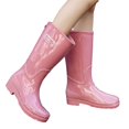 thumbnail image 1 of YUEHUA Womens Rain Boots, Outdoor Comfortable Lightweight Mid Calf Rain Shoes, Hiking Camping Daily Use, Rain Boots for Women Waterproof Comfortable Insole Light Rain Shoes, 1 of 9