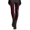 thumbnail image 1 of YUEJUIR Flare Leggings Women's Valentines Day Tights with Hearts Red Heart Leggings Skinny Pant Patterned Red Heart Sporty Sweet Heart Pantalones Para Mujer Black Leggings Women (Pink,XXXL), 1 of 4