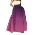 thumbnail image 1 of YUEJUIR Long Skirts for Women Women Floral Print Skirt High Waist Party Beach Pocket Long Maxi Skirt Flowy Skirt Linen Skirts for Women (Red,XL), 1 of 5
