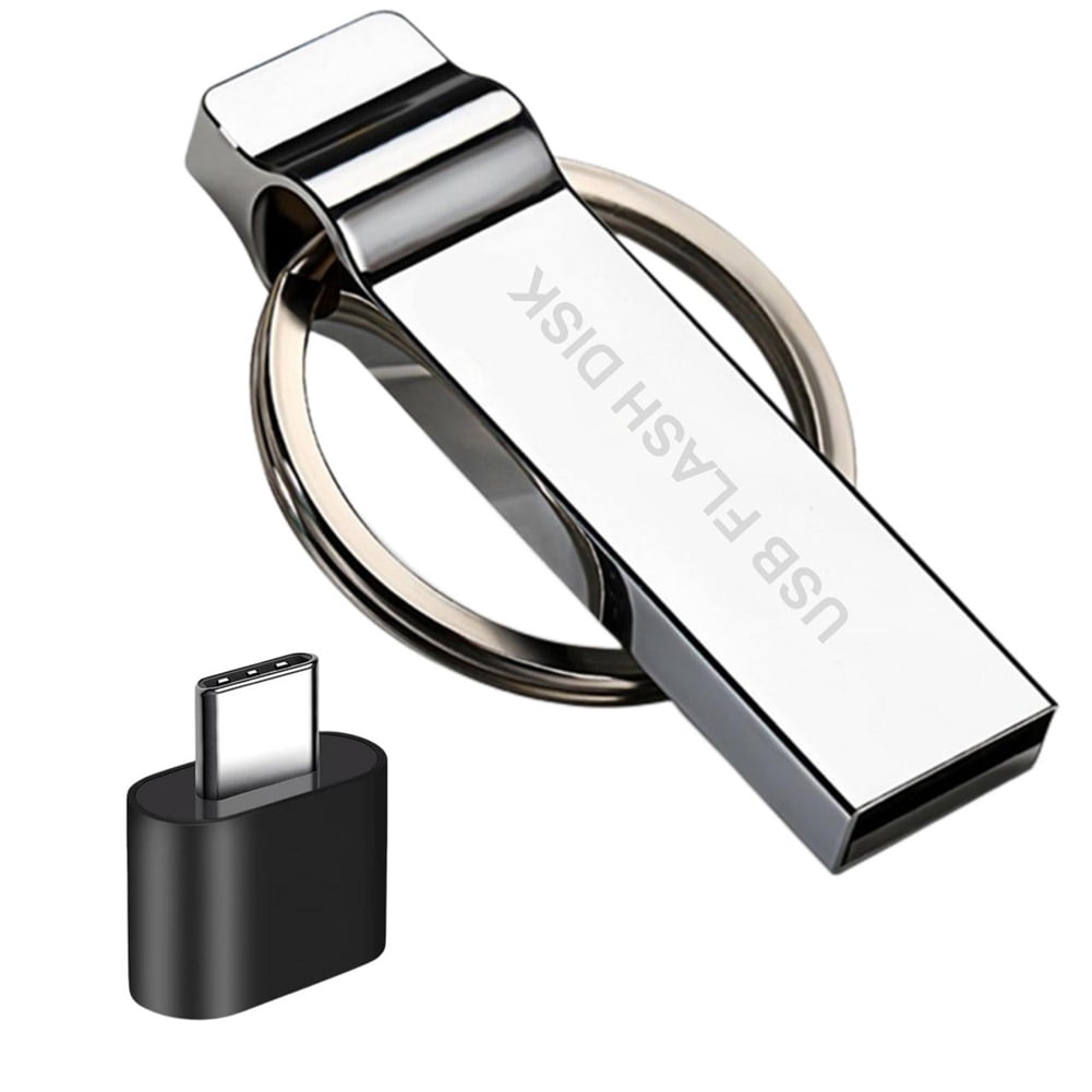 YUELLIUBI 1TB 3.0 High Speed USB Flash Drive & TypeC Adapter , Max Ram