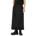 thumbnail image 1 of YUELONGHU Adult Men Casual Pants Black Cargo Pants Men Baggy Jeans Autumn Dark Pants Japanese Men's Western Pants Wide Leg Pants Casual Pants Straight Leg Skirt Pants, 1 of 9
