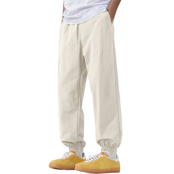 YUELONGHU Adult Men Casual Pants Cargo Pants for Men Baggy 4Xl Men's Casual Pants Comfortable and Jogger Trousers for Daily Wear Stylish and Functional For