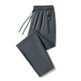 thumbnail image 1 of YUELONGHU Adult Men Casual Pants Cargo Pants for Men Baggy 4Xl Men Unisex Stretch Quick Drying Pants Casual Elastic Waist Drawstring Stretch Pants, 1 of 3