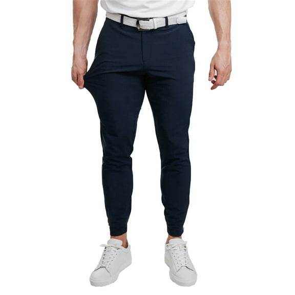 YUELONGHU Adult Men Casual Pants Men's Casual Pants Not Jeans Men's Solid Color Tight Pocket Zipper Business Casual Daily Slim Fit Small Trousers
