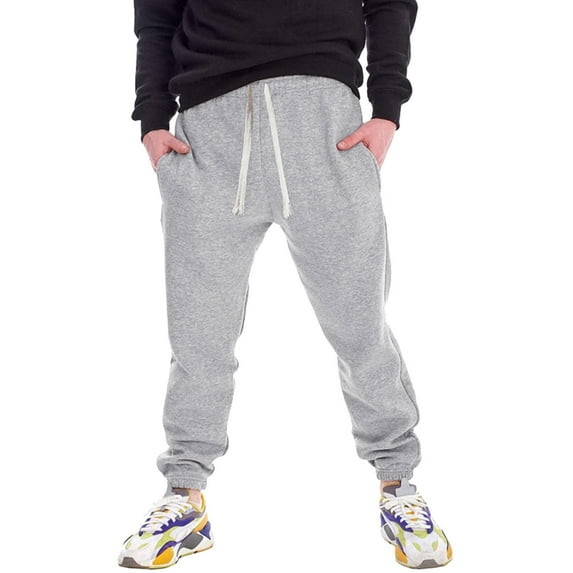 YUELONGHU Adult Men Casual Pants Men's Casual Pants Stretch Male Autumn and Winter All Matching Casual Solid Color Drawstring Loose Pant Sports Shopping Fashion Trousers