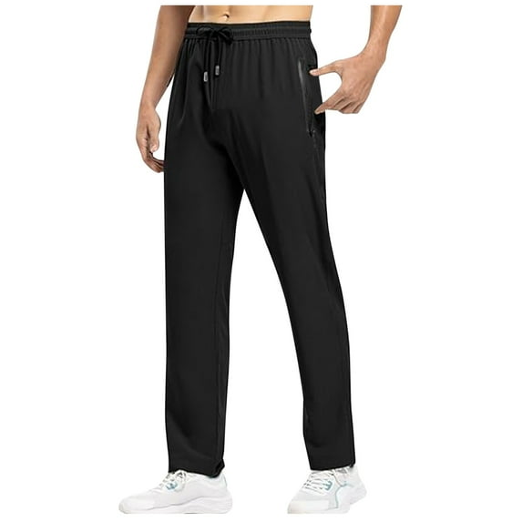 YUELONGHU Adult Men Casual Pants Mens Cargo Pants Baggy Brown Male Outdoor Quick Drying Pants Thin Summer Mountaineering Cycling Pants Stretch Breathable Sweat Wicking Ice Silk Trousers