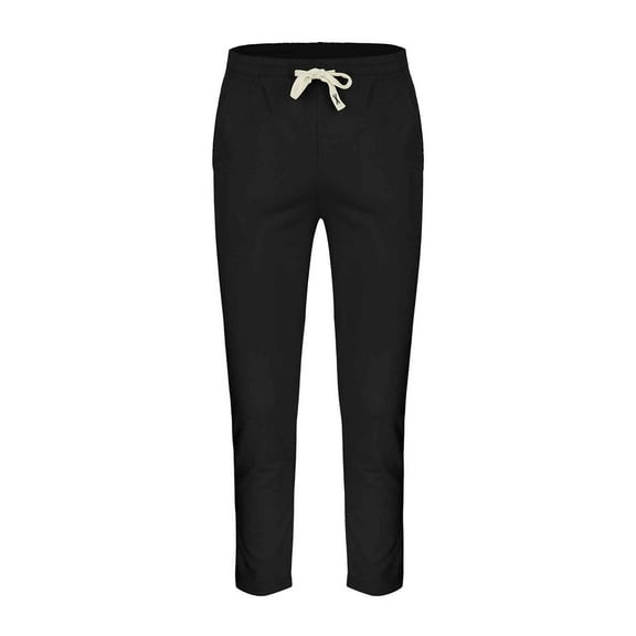 YUELONGHU Adult Men Casual Pants Mens Cargo Pants Big and Tall Lightweight Cargo Sweatpants for Men Sweat Pants with Pockets Mens Sweatpants Open Bottom Straight Leg Casual Joggers