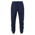 thumbnail image 1 of YUELONGHU Adult Men Casual Pants Work Pants for Men Mens Casual Hop Pants Solid Color Track Lace up Workout Pants with Pocket, 1 of 7