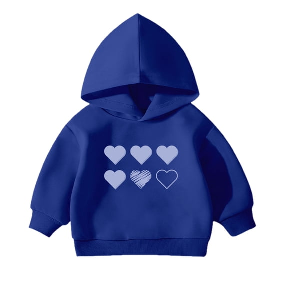 YUELONGHU Infant Big Boys Sweatshirts & Hoodies 4-5 Years Boys Sweatshirts Size 7-8 Boys Hoodies & Sweatshirts for Daily Wear School and Play Cartoon Print Long Sleeve Hooded Sweatshirt for Ages 1 6