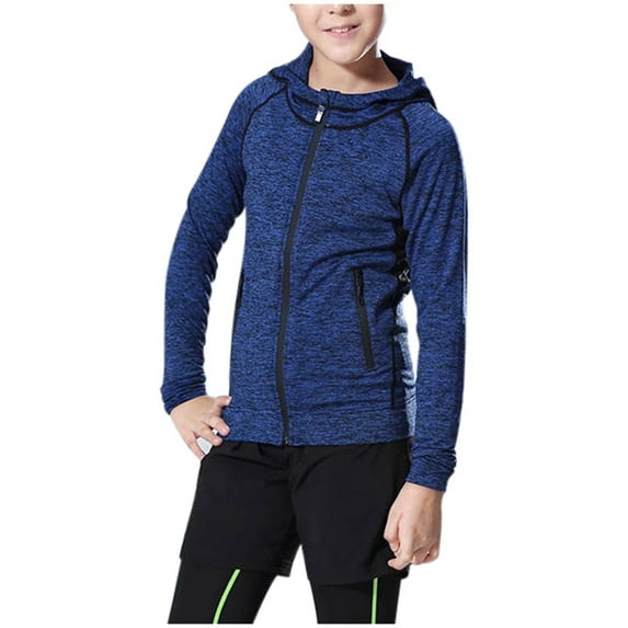 YUELONGHU Infant Big Boys Sweatshirts & Hoodies 6-7 Years Boys Cardigan Sweaters Size 10-12 Boys Zip up Sweatshirt Long Sleeve Athletic Pullover for Kids Workout Tops