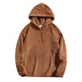 thumbnail image 1 of YUELONGHU Men Casual L Sweatshirts & Hoodies Lightweight Hoodie Men Men's Hoodie Winter Warm Zip up Sweatshirt Casual Comfortable Pullover Soft Cozy Outdoor Sports Jacket for Men, 1 of 3