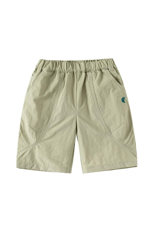 Toddler Boys Cargo Short 4-5 Years Boys Dress Shorts Toddler Boys' Loose Fit Casual Shorts Breathable 5 Point Play Pants for Everyday Outdoor Activities